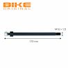 AXE TRAVERSANT COMPATIBLE SHIMANO M12 X 1.5 LONGUEUR 172MM (X REMORQUE)