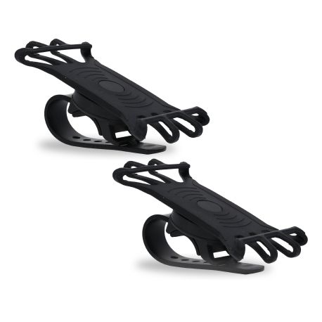 Lot de deux Supports smartphone en silicone compatibles Garmin