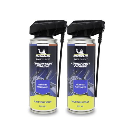 Lot de deux Lubrifiant chaîne 200ml
