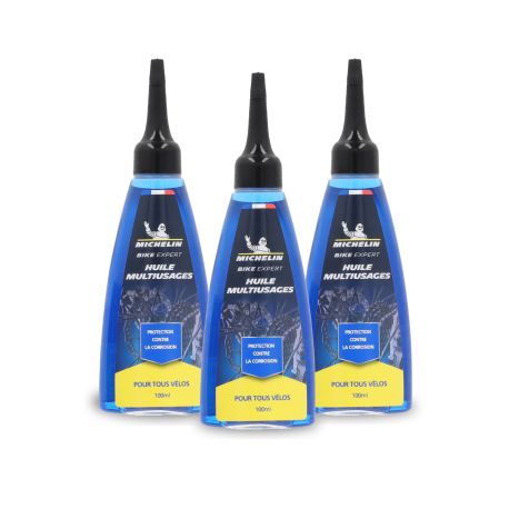 Lot de trois Huile protectrice vélo 100ml