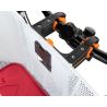 Panier acier XXL blanc avec fixation DMTS universelle compatible E-Bike