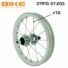 Roue avant 12" écrou