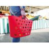 Panier avant Trendy One rouge avec fixation MTS3
