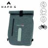 Sacoche arrière waterproof 14L convertible sac à dos fixation compatible Ebike
