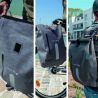 Sacoche arrière waterproof 14L convertible sac à dos fixation compatible Ebike