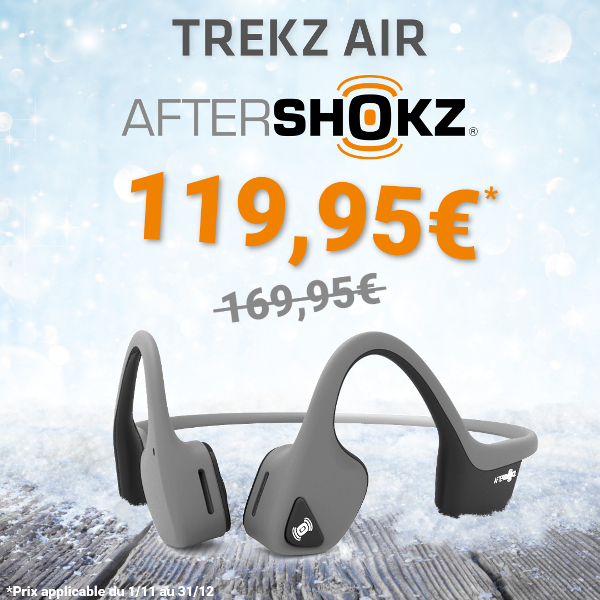 Offre Noël Aftershokz Trekz Air