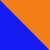Bleu royal et Orange